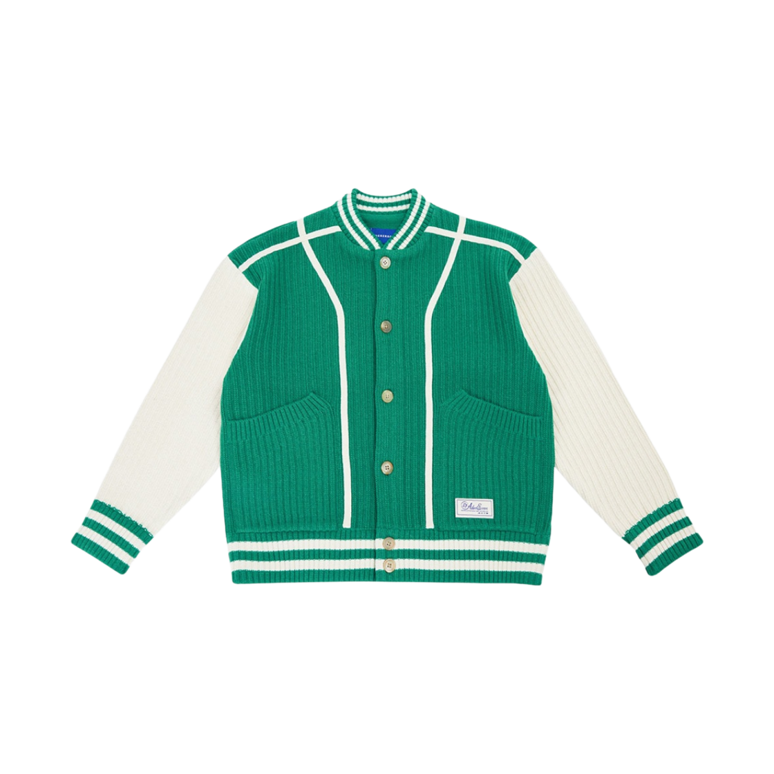 BLAFWOC03GN Ader Error Tomb Cardigan Green - 대표 이미지 #1