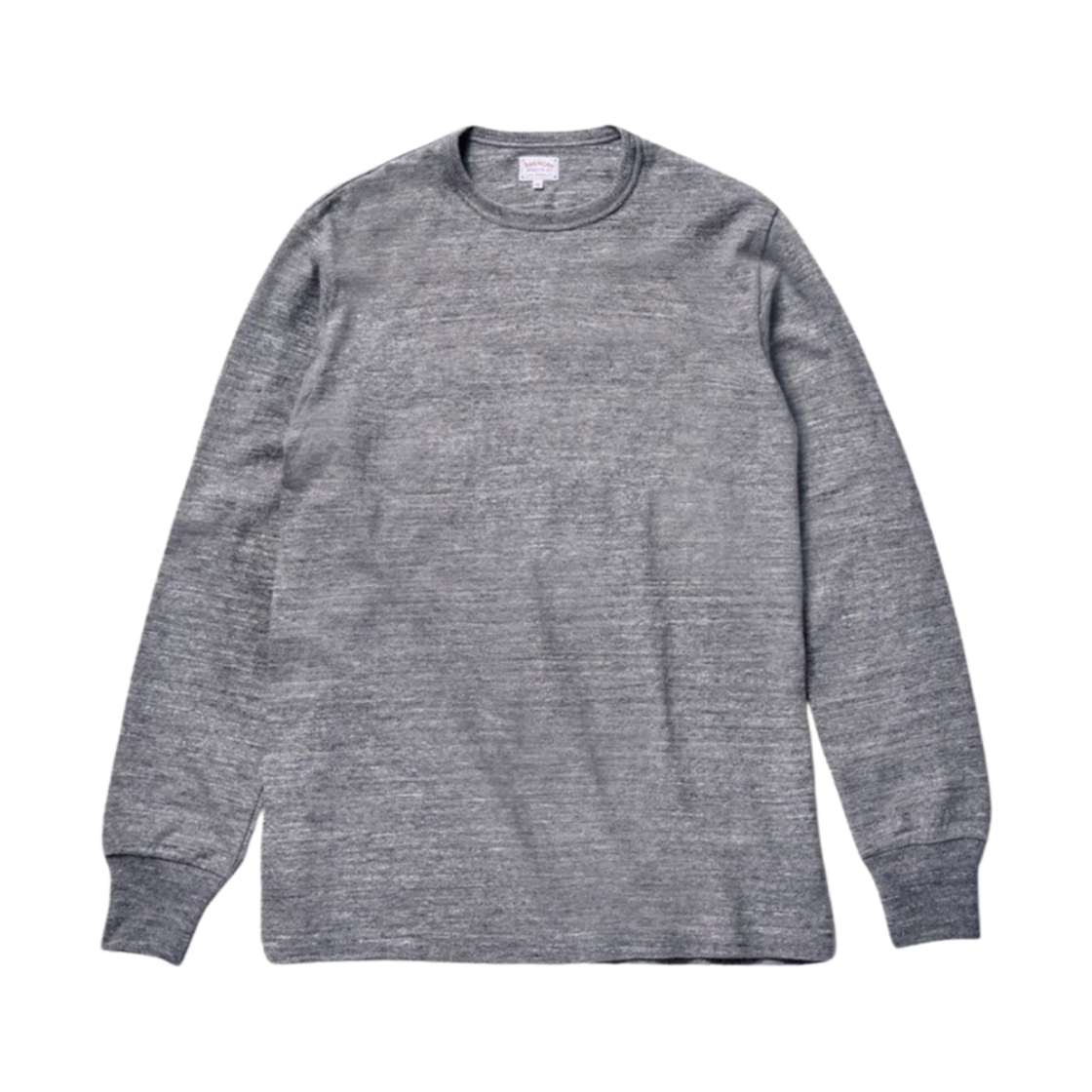 MC21109-020 The Real McCoy's Loopwheel Athletic Long Sleeve T-Shirt Gray