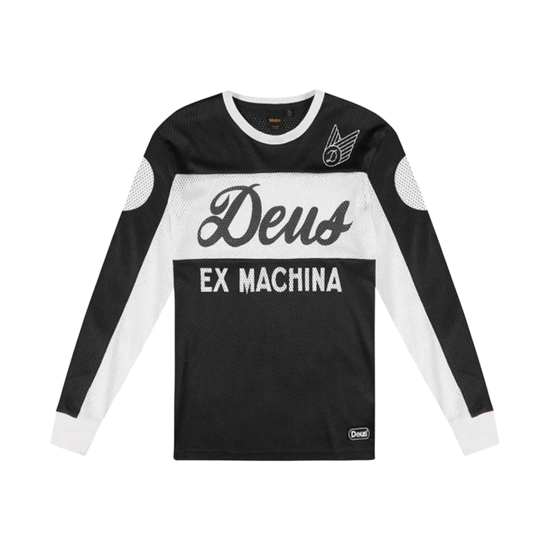 데우스 엑스 마키나 세이버 모토 저지 블랙(Deus Ex Machina Saber Moto Jersey Black)