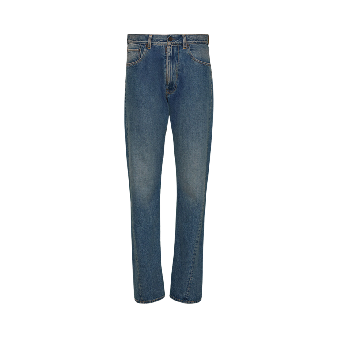 S50LA0232S30561985 Maison Margiela Turn Up Jeans Blue