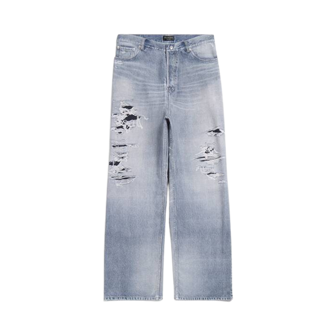 발렌시아가 트롱프 뢰유 데님 팬츠 블루