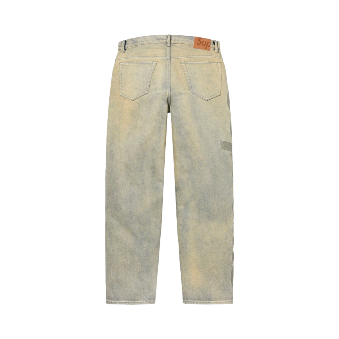 슈프림 인셋 로고 진 더티 - 22SS(Supreme Inset Logo Jean Dirty - 22SS) - 3