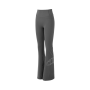 BORN TO WIN Stroke B Boots Cut Leggings Grey