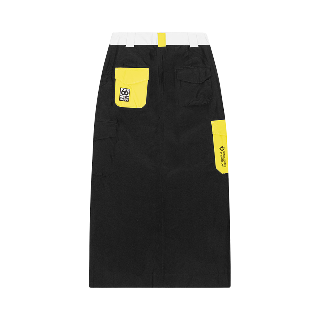 (W) 가니 x 66노스 크리아 롱 스커트 블랙((W) Ganni x 66 North Kria Long Skirt Black) - 2
