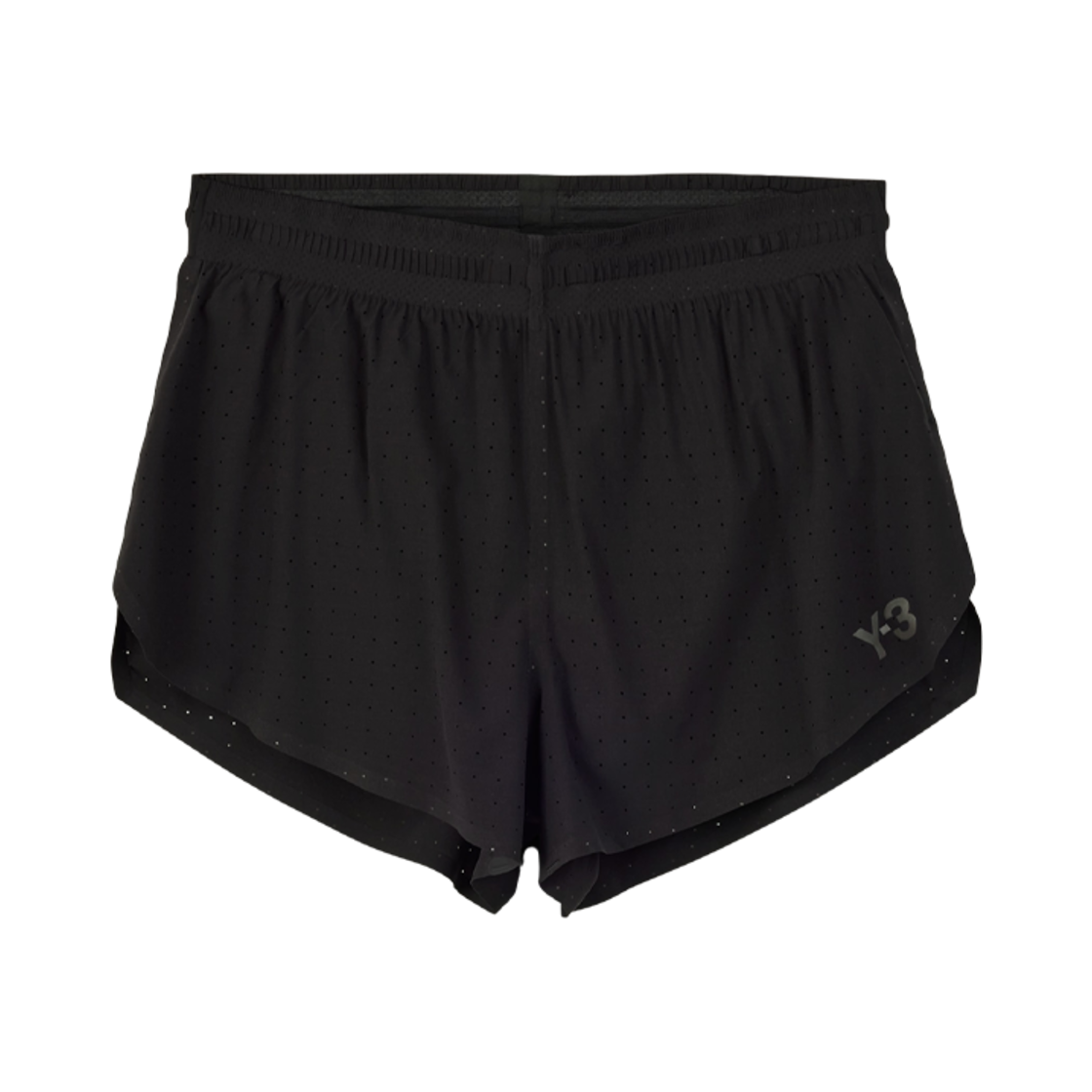(W) Y-3 러닝 쇼츠 블랙((W) Y-3 Running Shorts Black)