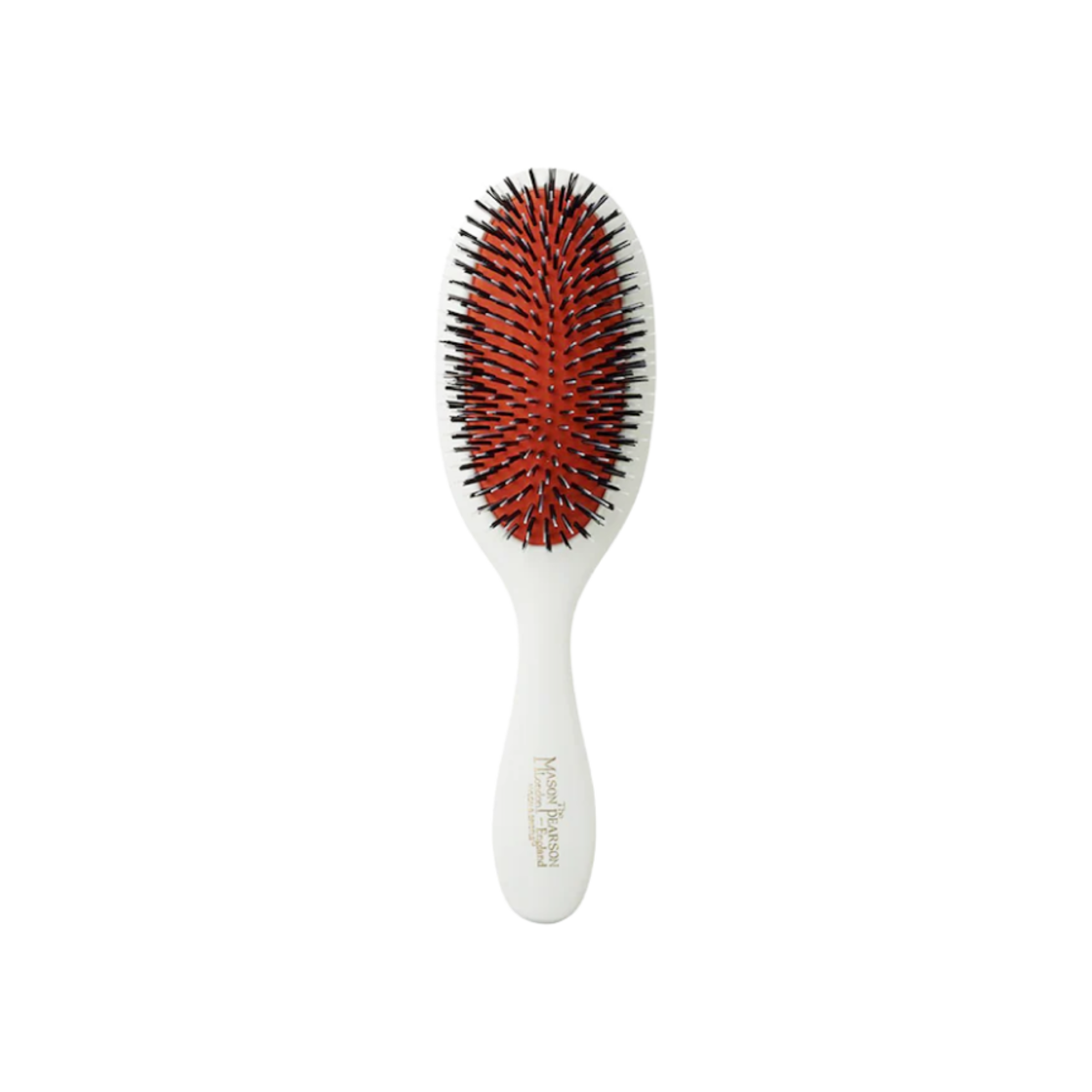 - Mason Pearson Handy Bristle Nylon Hairbrush BN3 Ivory White