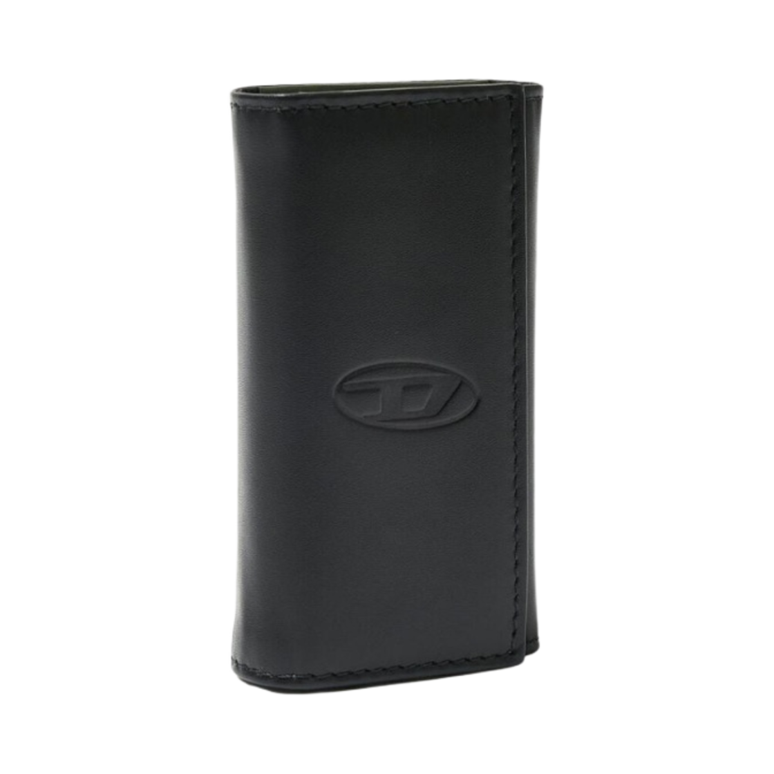 X09010PR227-H3778 Diesel Leather Key Case Black