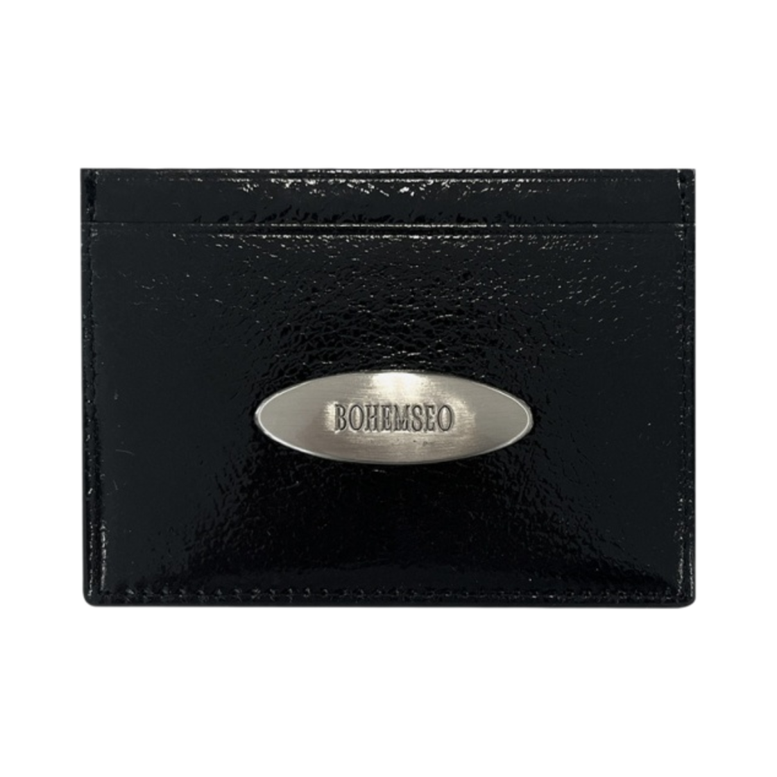 - Bohemian Seoul Crinkle Card Wallet Black