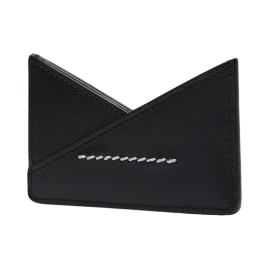 MM6 Maison Margiela Japanese 6 Crossover Panels Card Holder Black