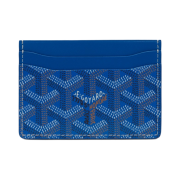 Goyard Saint Sulpice Card Holder Sky Blue