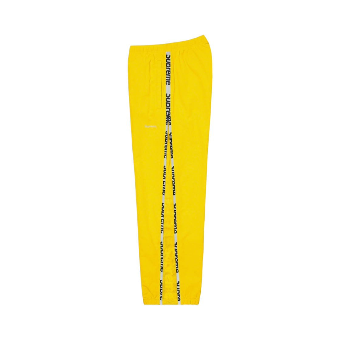 슈프림 리플렉티브 집 트랙 팬츠 옐로우 - 21SS(Supreme Reflective Zip Track Pants Yellow - 21SS) - 2