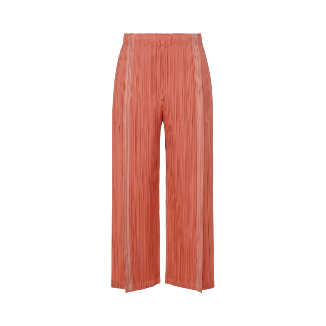 (W) 플리츠 플리즈 이세이 미야케 워크 팬츠 코랄 핑크((W) Pleats Please Issey Miyake Walk Pants Coral Pink) - 1