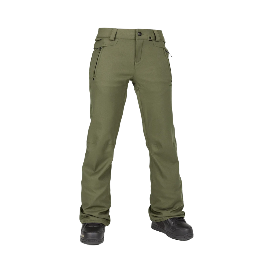 VU244PS515KH Volcom Womens Genus Stretch Pant Khaki