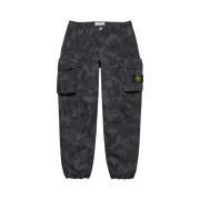 Supreme x Stone Island Reactive Ice Camo Ripstop Cargo Pants Black - 22SS