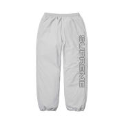 Supreme Spellout Embroidered Track Pant Grey - 24FW