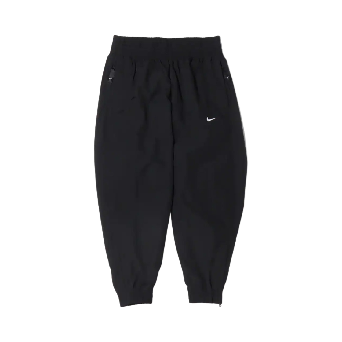 (W) 나이키 NRG 솔로 스우시 트랙 팬츠 블랙 - 아시아((W) Nike NRG Solo Swoosh Track Pants Black - Asia) - 1