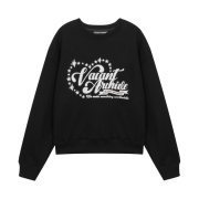 Vacant Archive Unisex Vacant Logo Sweat Shirt Black