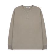 Acne Studios Stamp Logo Sweatshirt Oyster Grey