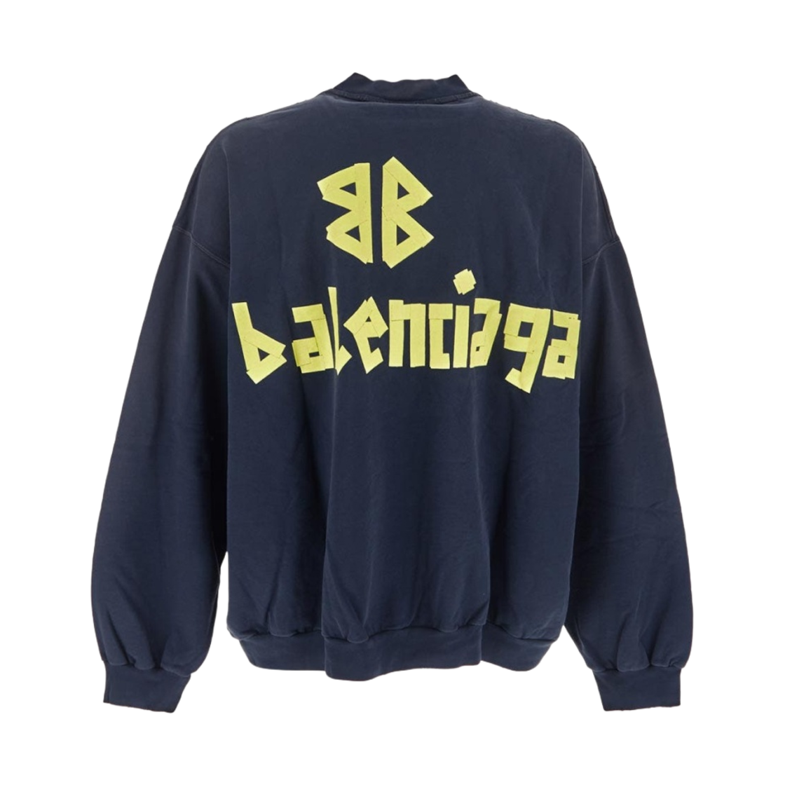 발렌시아가 테이프 타입 스웨트셔츠 블루(Balenciaga Tape Type Sweatshirt Blue) - 2