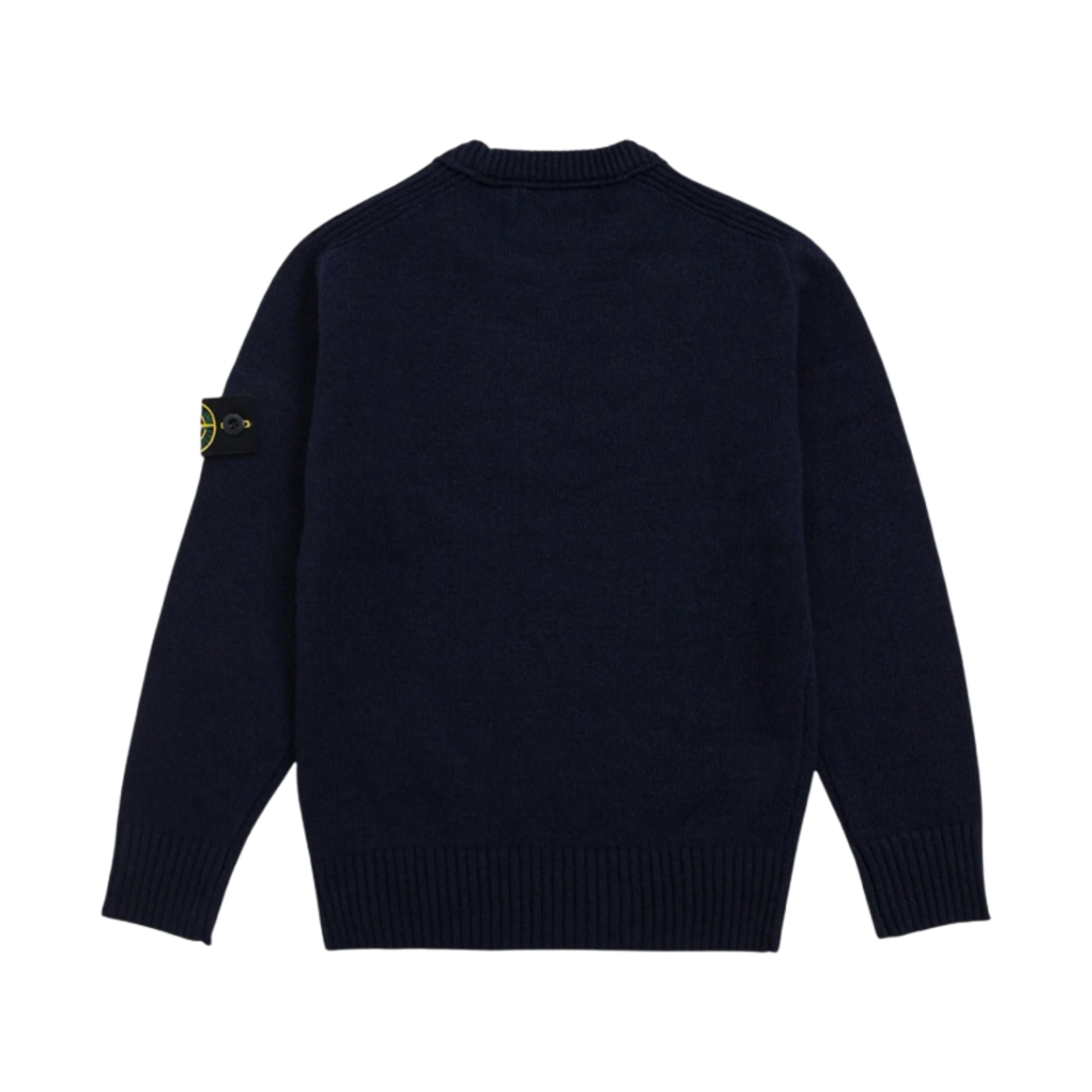 (키즈) 스톤 아일랜드 506A1 크루넥 니트 마린 블루 - 21FW((Kids) Stone Island 506A1 Crewneck Knit Marine Blue - 21FW) - 2