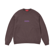 Supreme Old English Sweater Brown - 24SS