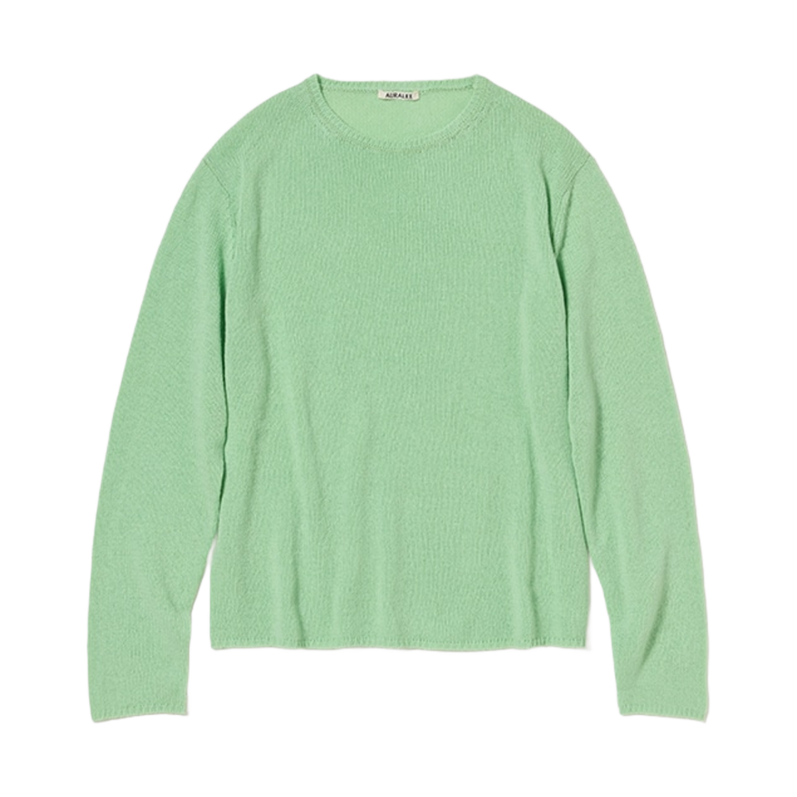 오라리 썸머 캐시미어 니트 P/O 라이트 그린 - 25SS(Auralee Summer Cashmere Knit P/O Light Green - 25SS) - 1