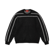 Supreme Back Stripe Sweater Black - 24FW