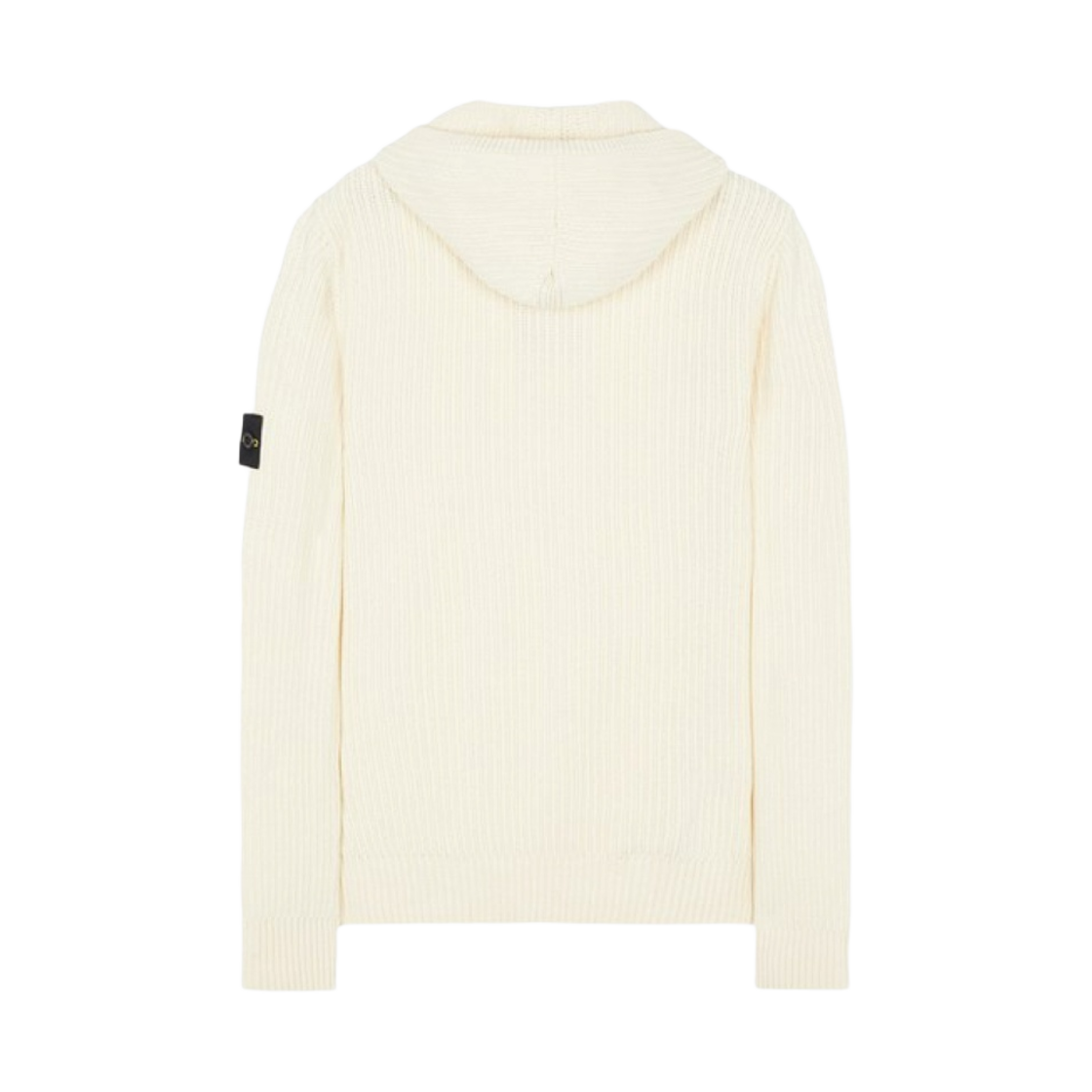 스톤 아일랜드 564A5 코튼 셔닐 후드 니트 오프 화이트 - 21FW(Stone Island 564A5 Cotton Chenille Hooded Knit Off White - 21FW) - 2