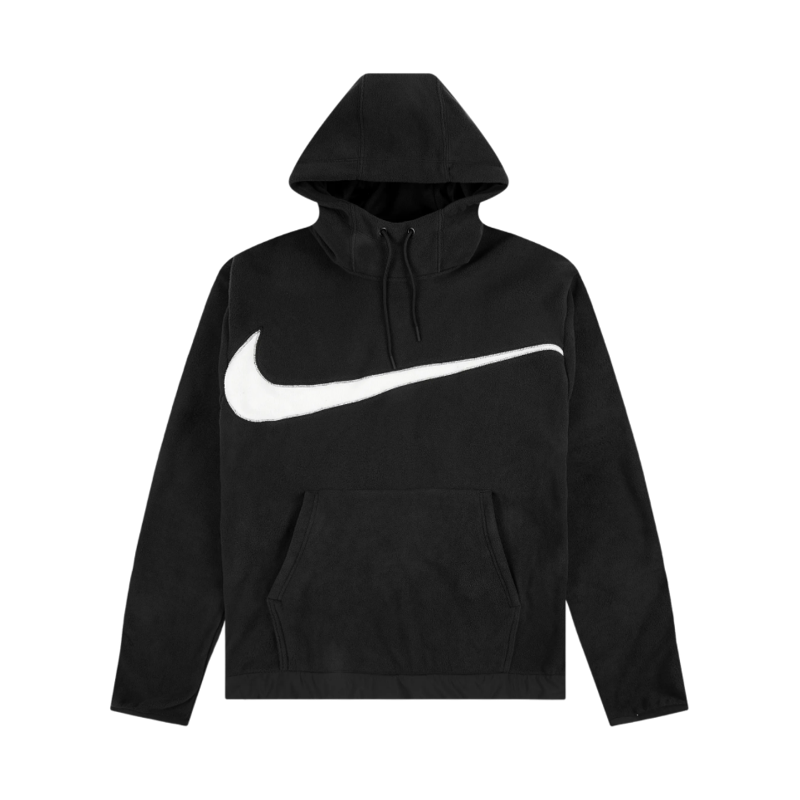 나이키 클럽 플리스+ 윈터라이즈드 후드 블랙 - 아시아(Nike Club Fleece+ Winterized Pullover Hoodie Black - Asia)