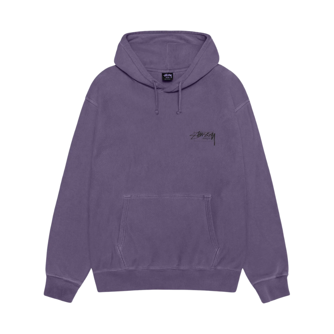 1925079 Stussy Modern Age Hoodie Pigment Dyed Grape