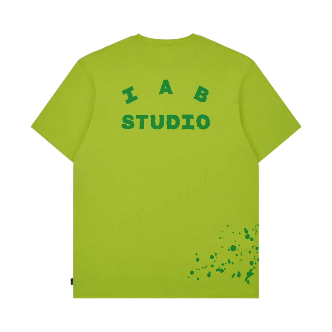 아이앱 스튜디오 스플래쉬드 티셔츠 라임