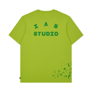 IAB Studio Splashed T-Shirt Lime