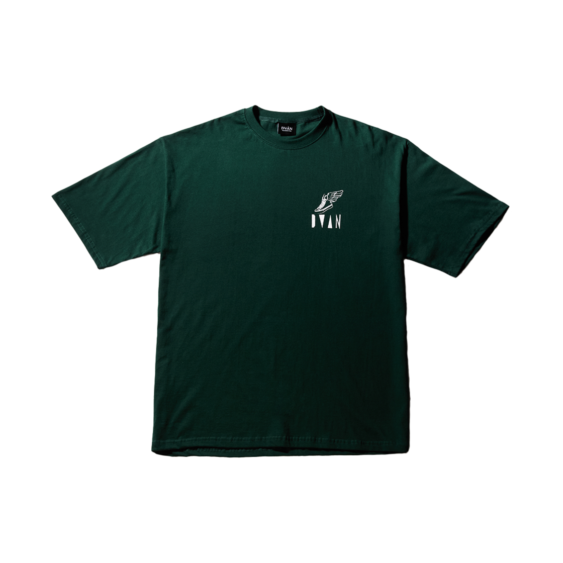 드반 바코드반 티셔츠 딥그린(DVAN BarcoHalf Sleeve T-Shirt Deep Green)