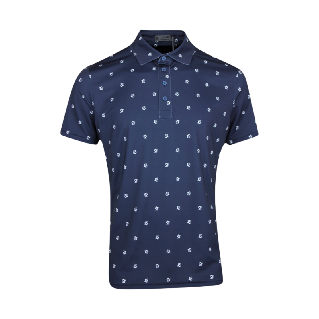 지포어 미니 지그 테크 슬림 핏 폴로 네이비(G/Fore Mini G'S Tech Slim Fit Polo Navy)