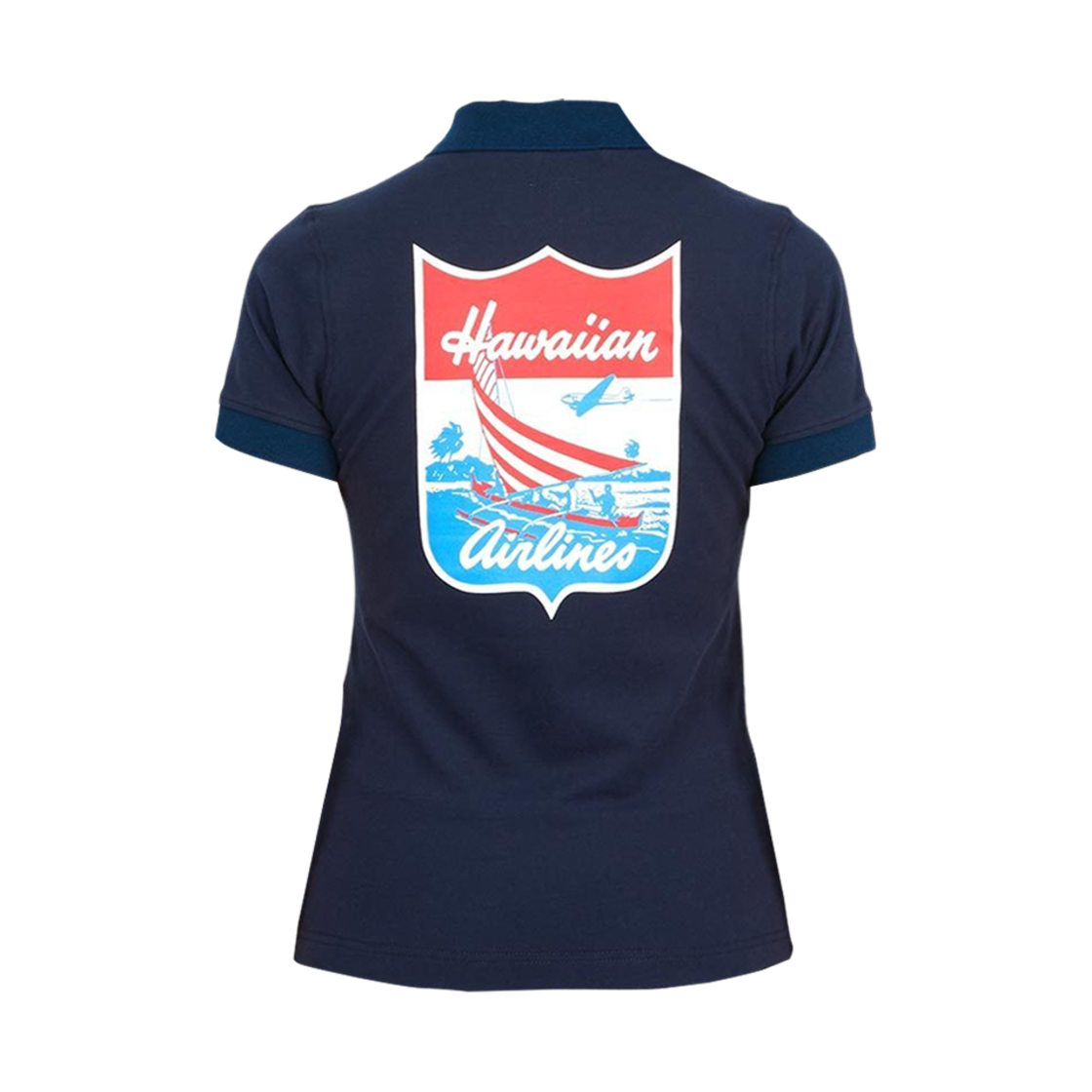 (W) 혼가먼트 에어라인 골프 웨어 폴로 티셔츠 네이비((W) Horn Garment Airlines Golf Wear Polo T-Shirt Navy) - 2