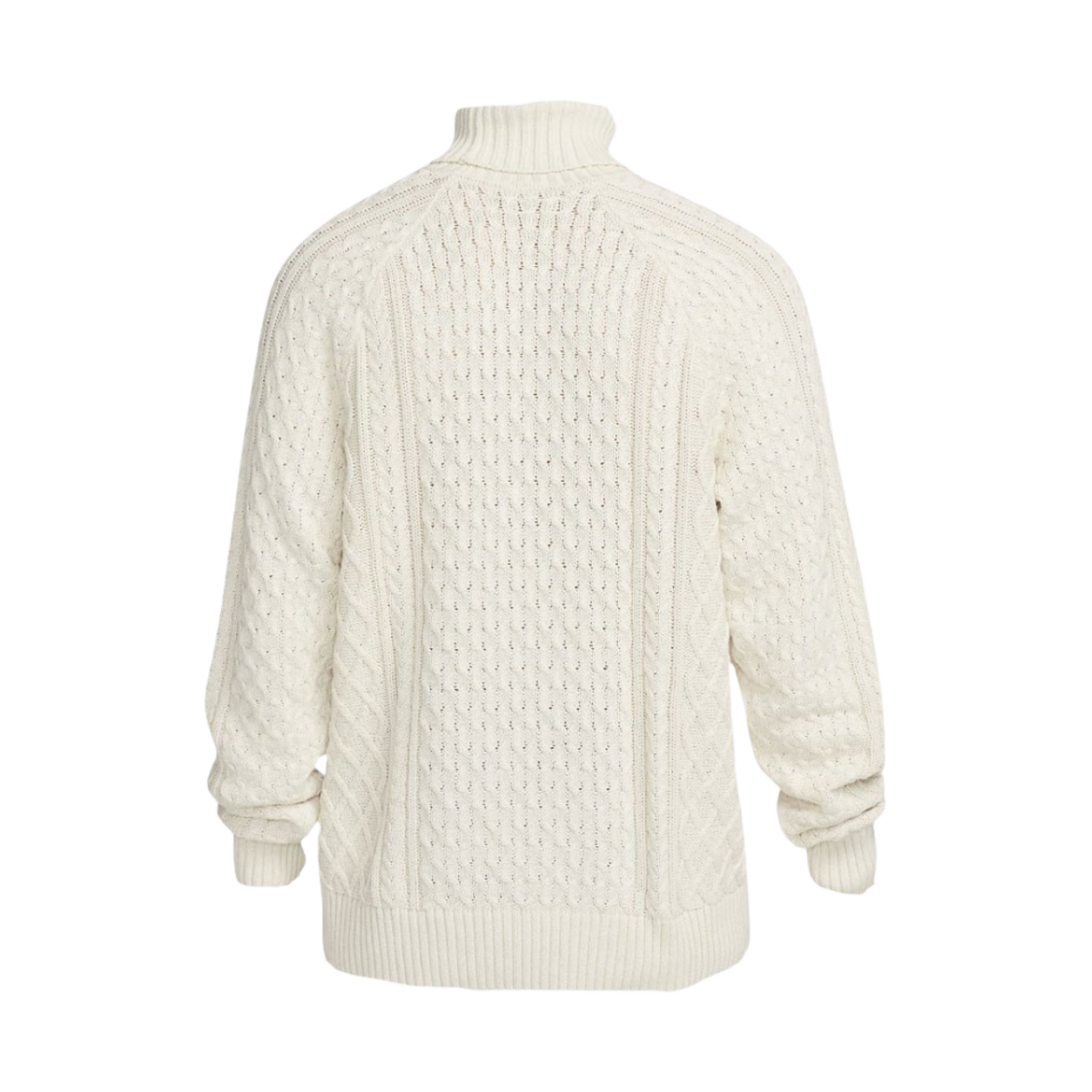 나이키 라이프 케이블 니트 터틀넥 스웨터 라이트 본 - US/EU(Nike Life Cable Knit Turtleneck Sweater Light Bone - US/EU) - 2