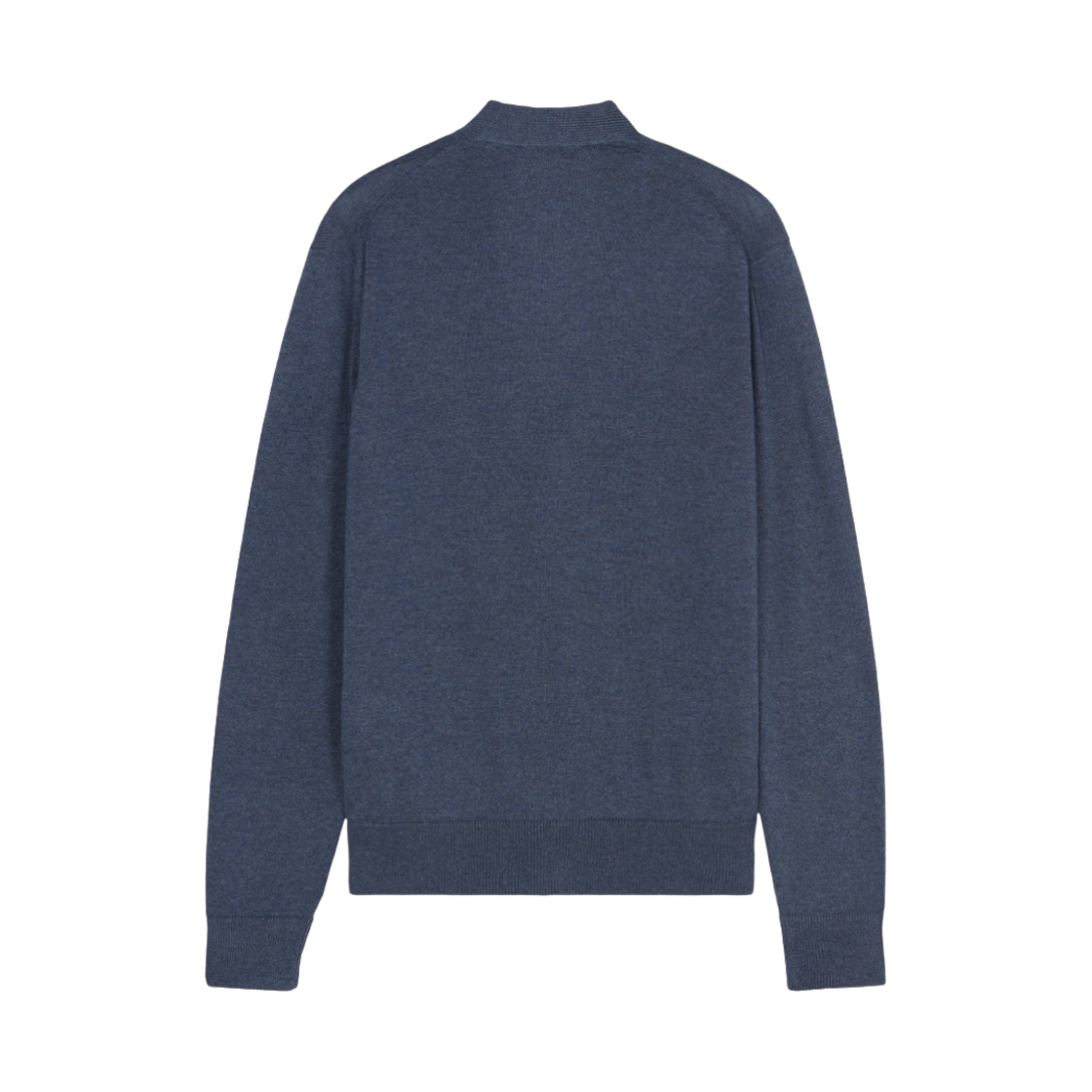메종 키츠네 폭스 헤드 패치 클래식 가디건 블루 멜란지(Maison Kitsune Fox Head Patch Classic Cardigan Blue Melange) - 2
