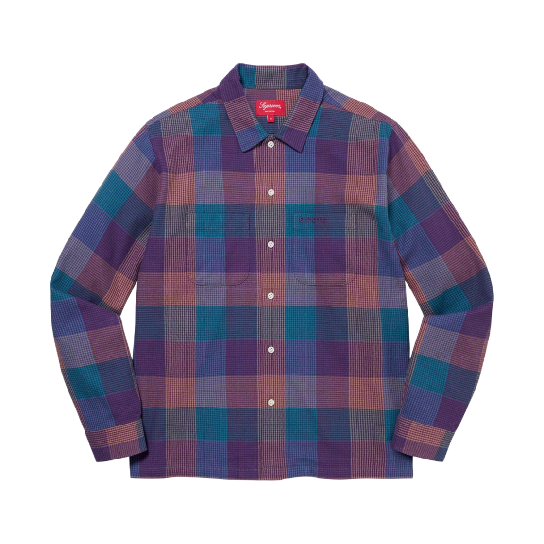 슈프림 플래드 플란넬 셔츠 멀티컬러 - 21FW(Supreme Plaid Flannel Shirt Multicolor - 21FW) - 1