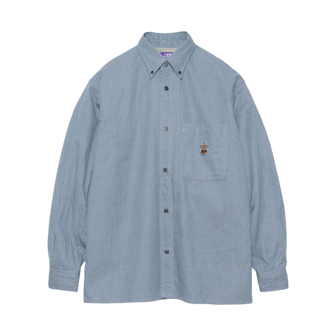 NT3372N The North Face Purple Label Fffes Button Down Shirt Blue