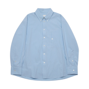 Haleine Carpenter Pocket Shirt Ocean Blue