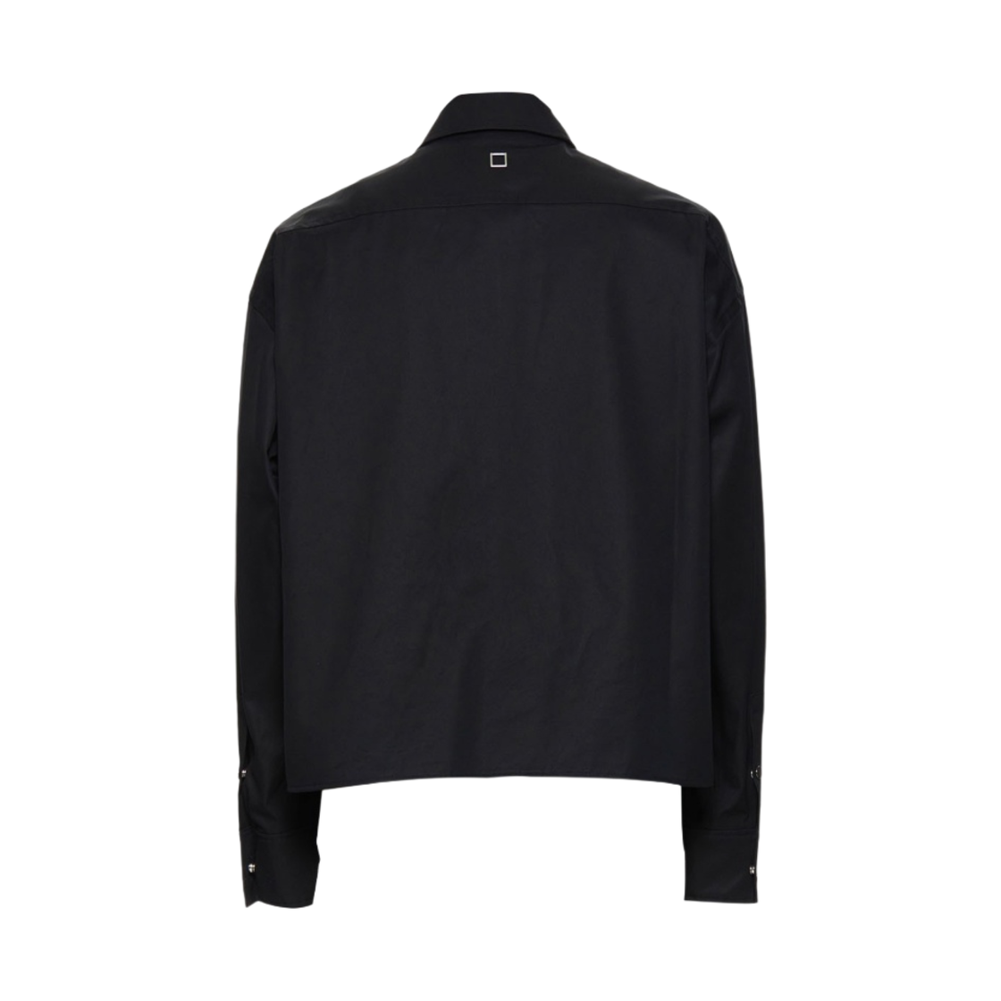 우영미 코튼 하프집업 셔츠 블랙 - 23FW(Wooyoungmi Cotton Half-Zip Shirt Black - 23FW) - 2