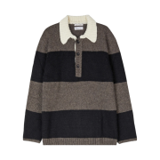 Our Legacy Big Piquet Acrylic Rugby Stripe