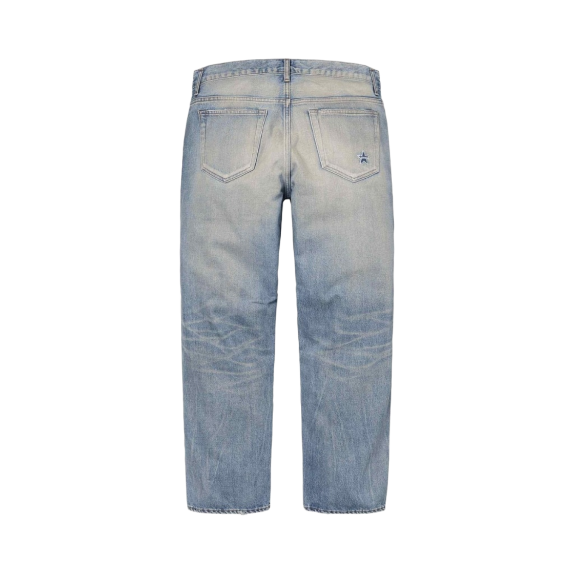 슈프림 디스트레스드 루즈 핏 셀비지 진 워시드 인디고 - 24SS(Supreme Distressed Loose Fit Selvedge Jean Washed Indigo - 24SS) - 2