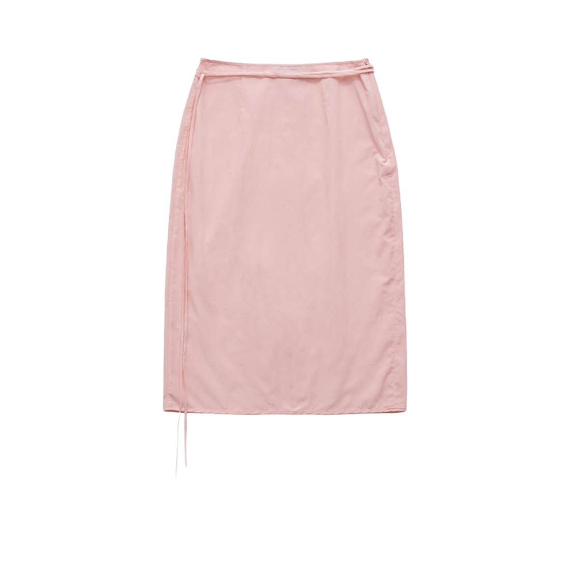 (W) 캐롤쇼페 실크 스커트 핑크((W) Carol Shoppe Silk Skirt Pink)