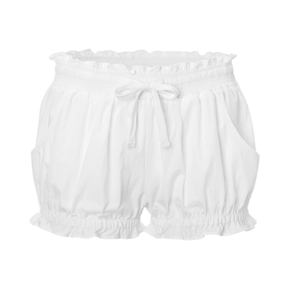 - (W) Threetimes Bono Shorts White