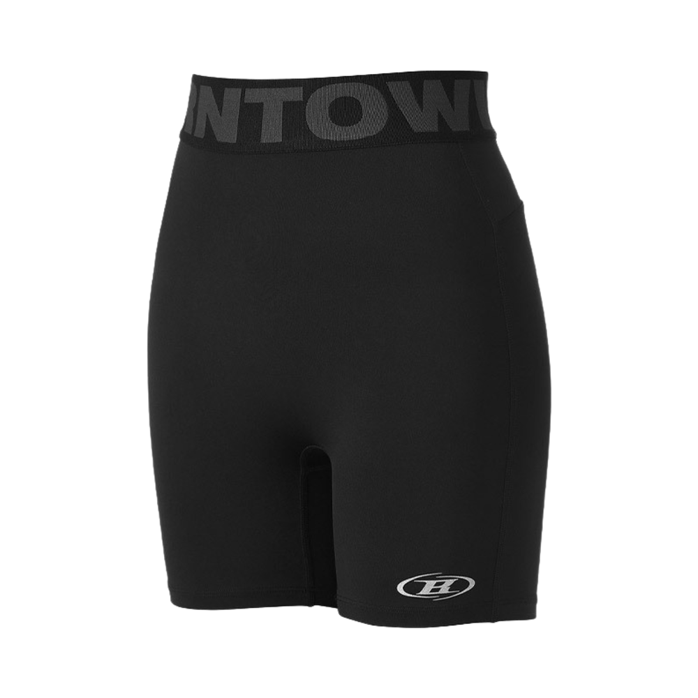 본투윈 아웃밴드 3.5 바이커 반바지 블랙