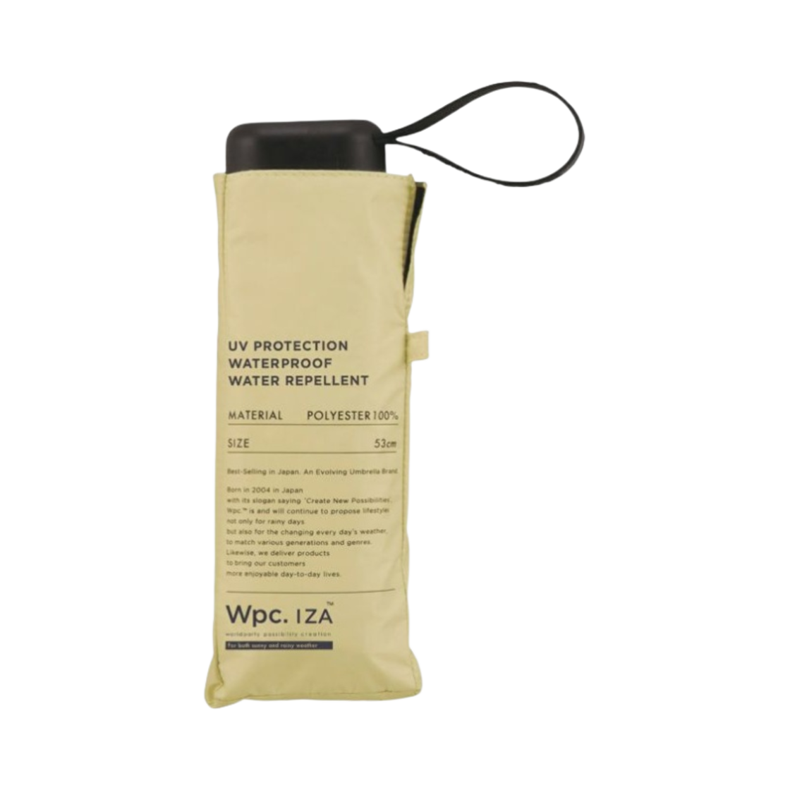WPC 이자 타입 컴팩트 파라솔 베이지(WPC Iza Type Compact Parasol Beige)