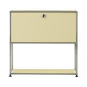 USM Haller Storage 1x2 Cream
