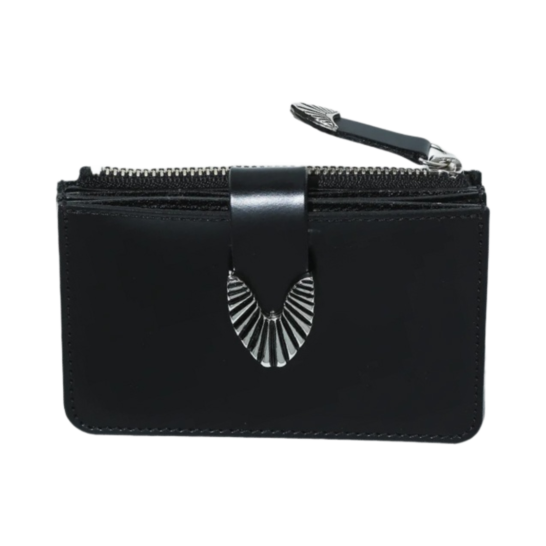 TZ32-AG928 Toga Archives Leather Wallet Small Black