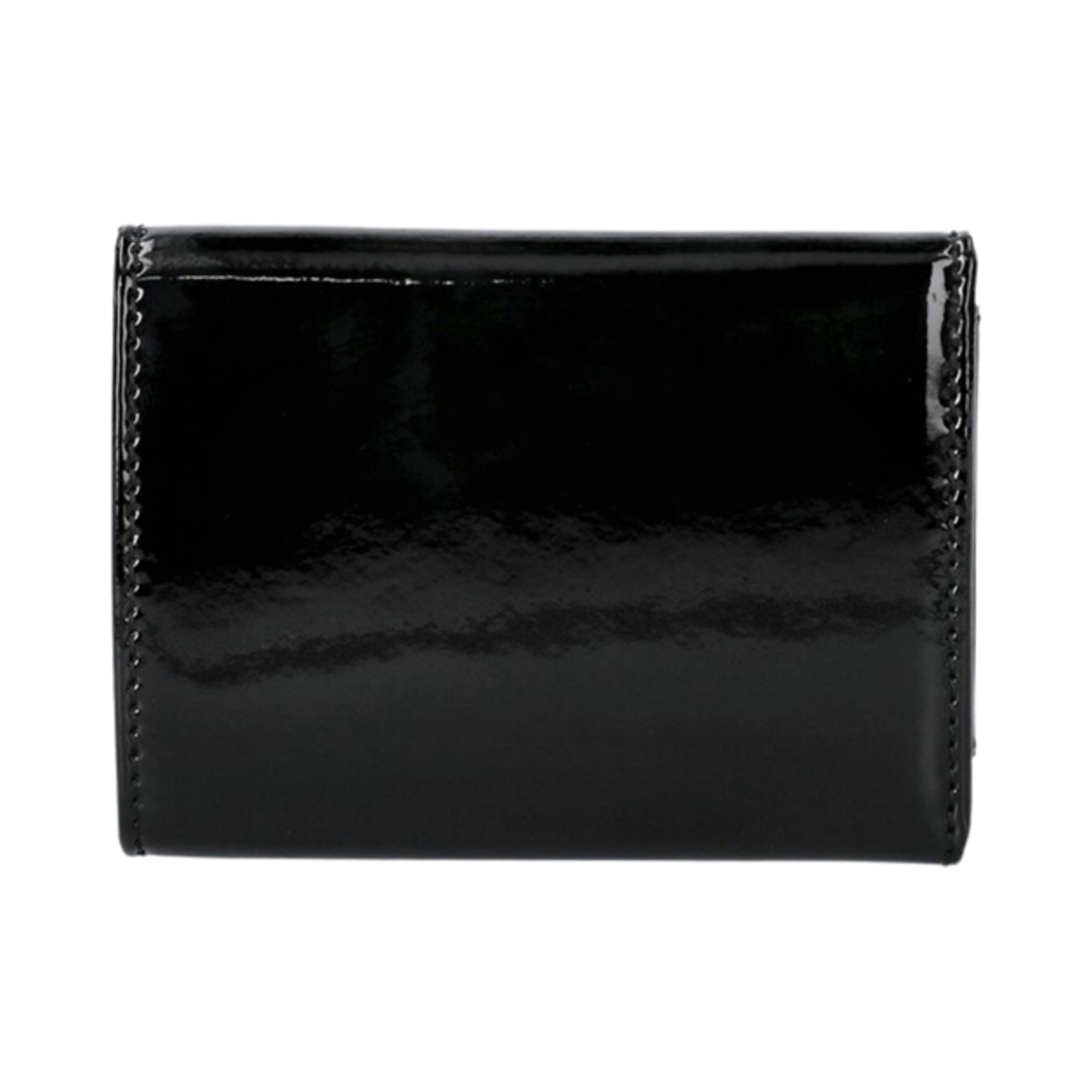 비비안 웨스트우드 샤이니 페이던트 반지갑 블랙(Vivienne Westwood Shiny Patent Bi-Fold Wallet Black) - 3